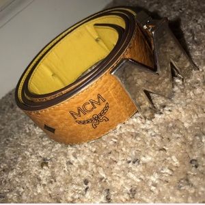 Authentic MCM belt